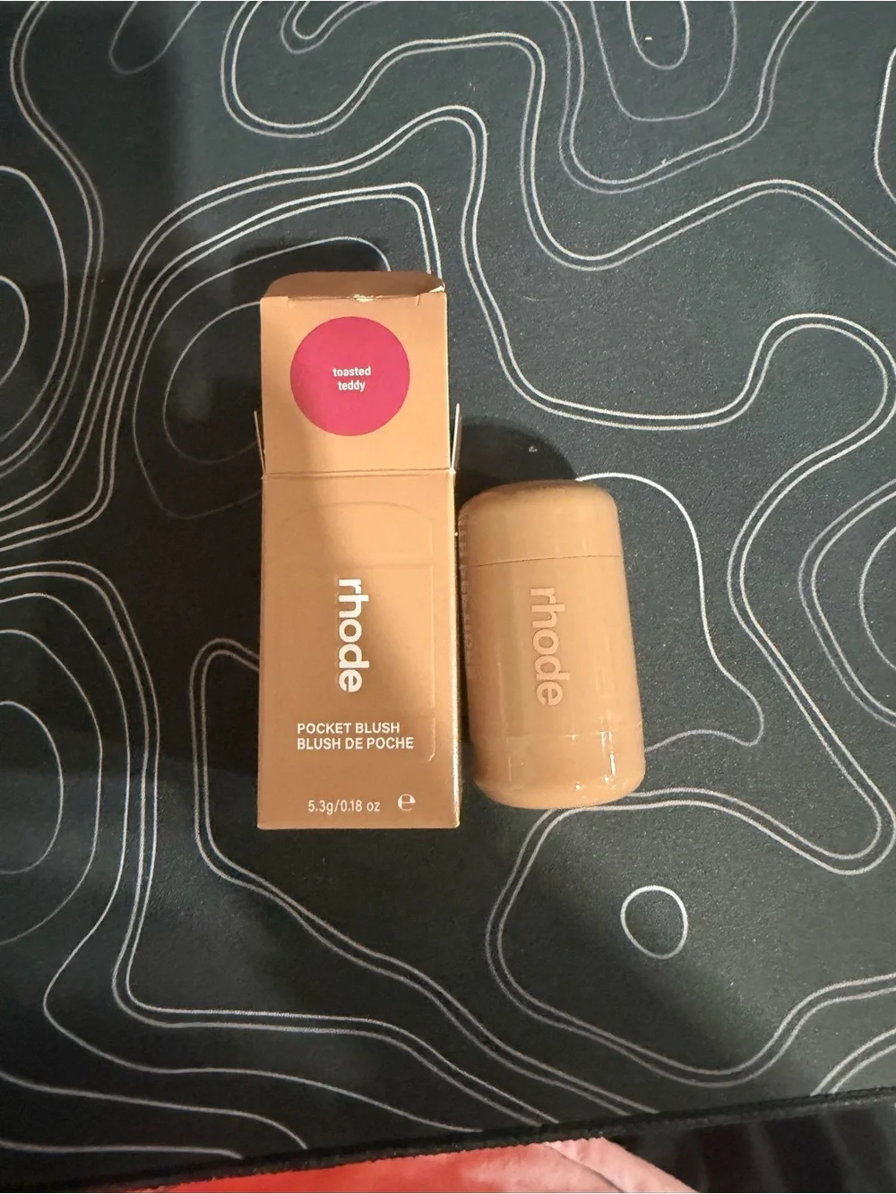 RHODE Pocket Cream Blush — Toasted Teddy (Warm Tan Pink)